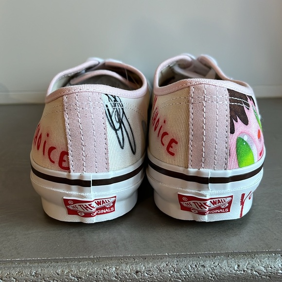 Vans x Javier Calleja OG Authentic L Potting Soil and Blushing Bride Sneakers - Picture 4 of 12